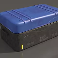 Toolbox booty box medicine box science fiction toolbox tool box plastic box weapon box ammunition box arms box luggage toolbox simple mold 3d model