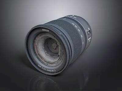 Tamron Professional Zoom Telephoto Camera Lens For High Resolution Digital Photography 3d model