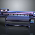 Digital Printing Machine Printer Transfer Machine Printing Machine Industrial Equipment Industrial Machine Realistic 3d model