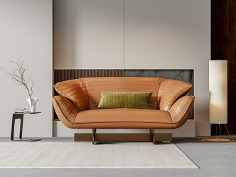 Modern single sofa 3d model