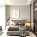 Modern Comfortable Fabric Sofa And Coffee Table Set For Bright Minimalist Loft Living Interior
