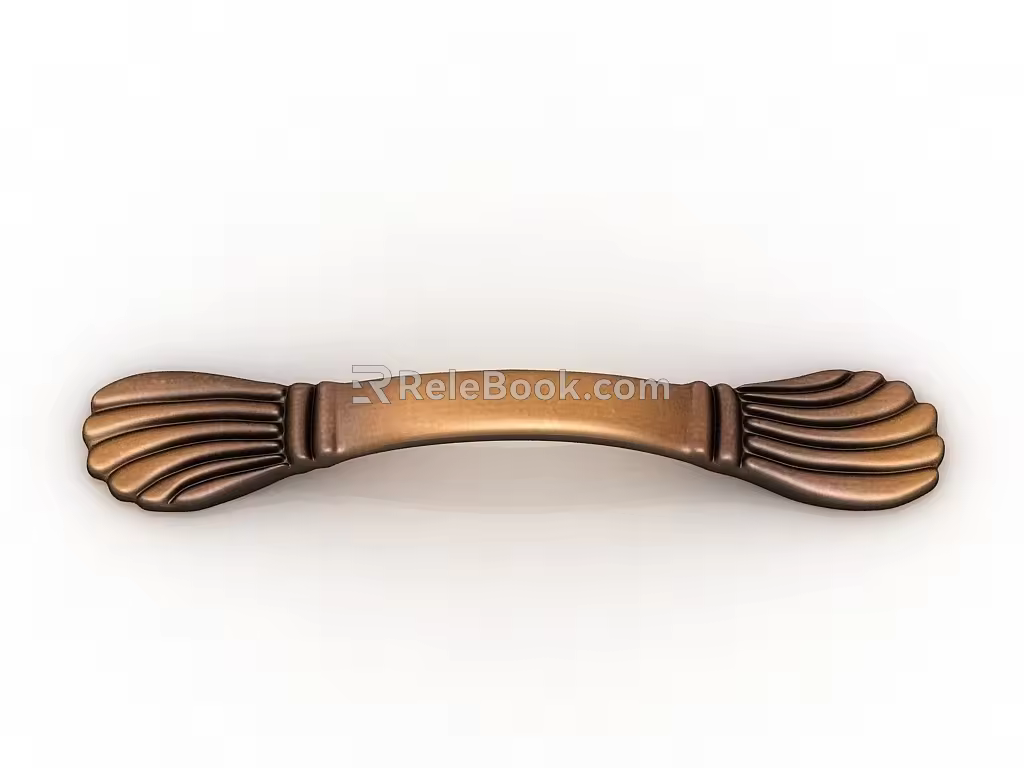 Modern hardware handle 3d model