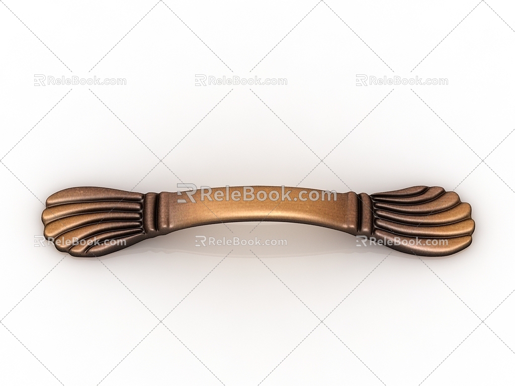 Modern hardware handle 3d model