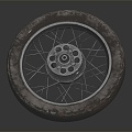 Modern Tyres Motorcycle Tyres 3d model