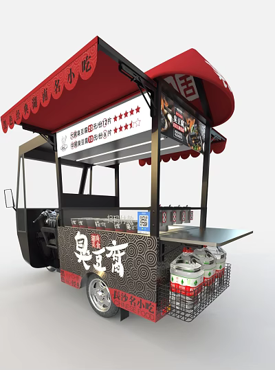 Modern Vans 3d model Modern Vans 3d model