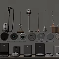 Wall Mounted And Shelf Displayed Home Cleaning Appliances Including Robotic Vacuums Mops Brooms Vacuum Cleaners