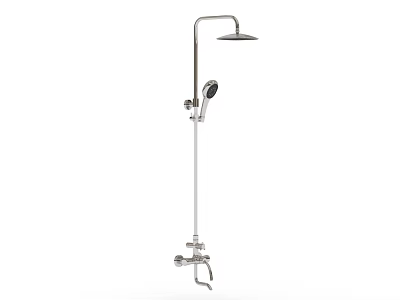 Modern big shower 3d model