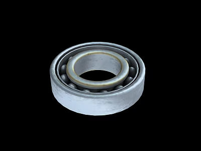 High Precision Industrial Ball Bearing With Metal Inner And Outer Rings 3d model
