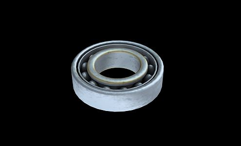 Modern bearings Angular contact ball bearings 3d model