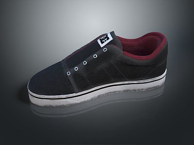 Casual Shoes Jogging Shoes Bean Shoes Loafers Flat Shoes Low-top Shoes Low-top Shoes Loafers 3d model