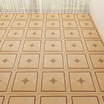 parquet wood floor 3d model