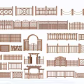 Various Decorative Wooden Railings Designs for Garden Patio and Porch
