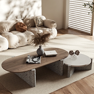 Style coffee table 3d model