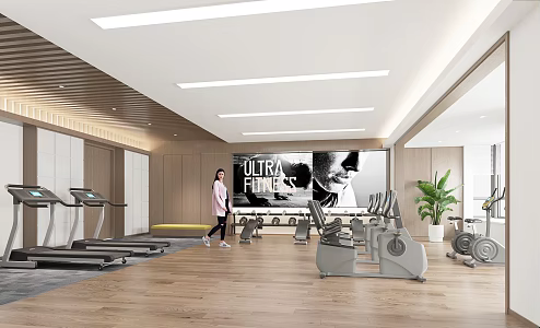 Gym 3d model