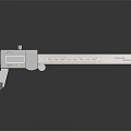 Digital Caliper With Electronic Display And High Precision Metal Measuring Tool 3d model