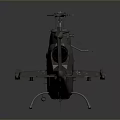 Military Helicopter Supporting Space Exploration Missions And Recovery Operations