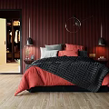 Modern background double bedding 3d model