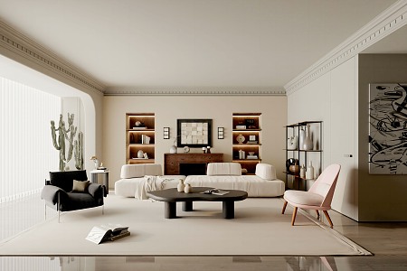 Living room 3d model