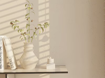 Modern ornaments combination 3d model