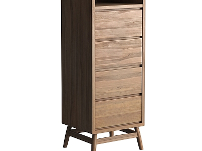 Nordic Minimalist Cabinet model