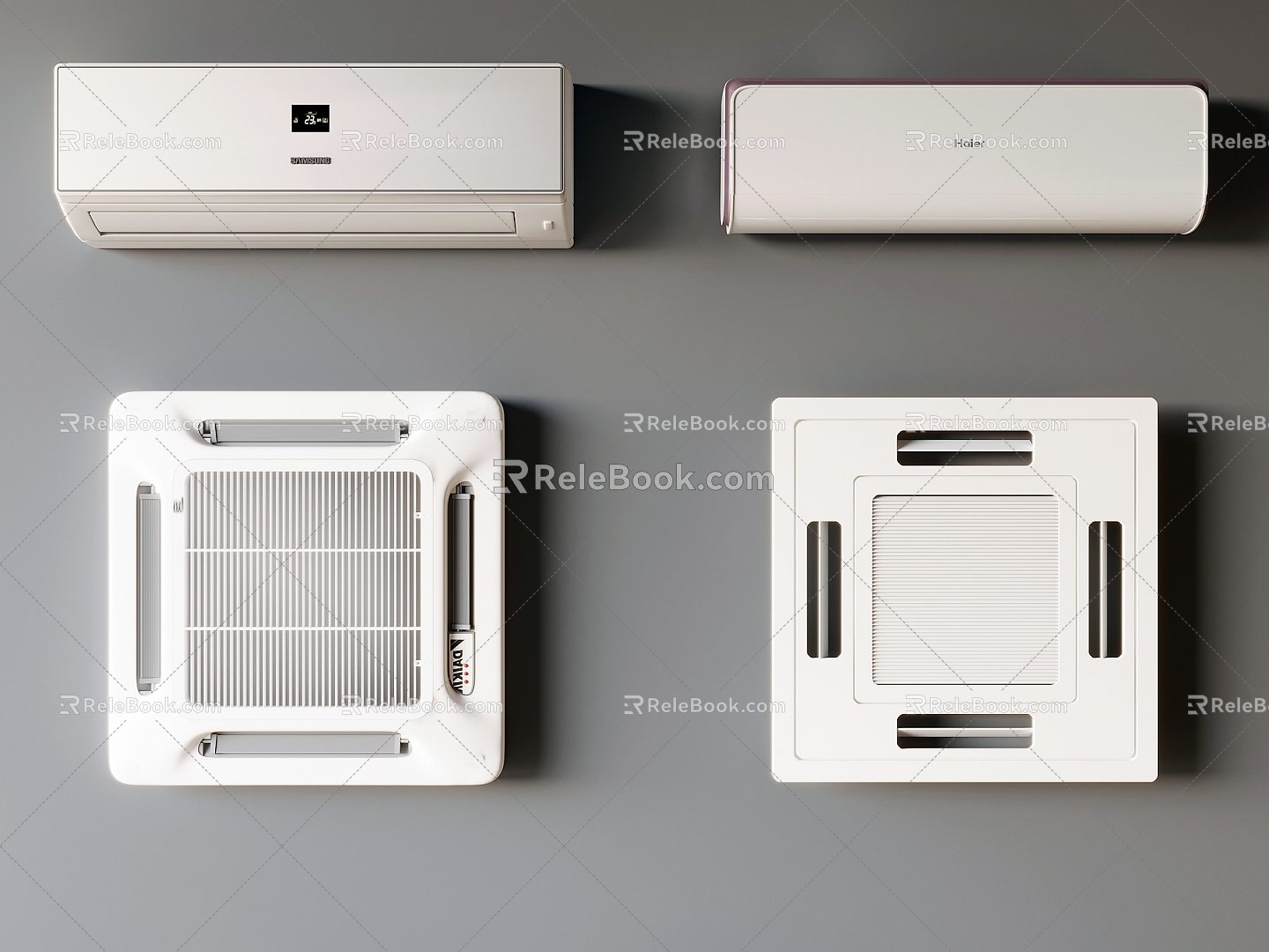 modern central air conditioner wall-mounted air conditioner model