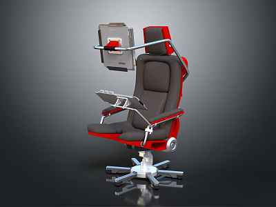 Modern E-sports Chair Sci-fi Computer Chair Competition Chair Game Chair 3d model