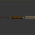 Commercial Equipment With Leather Handle Cylindrical Metallic Body And Grid Design Structure