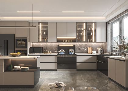 Modern Kitchen 3d model