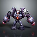 Modern Mech Warrior Mech Soldier Machine Battleguard Mechanical Battleguard 3d model