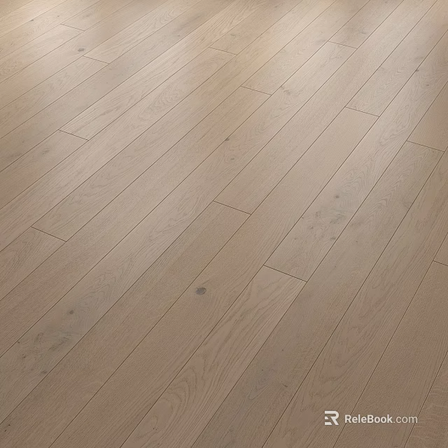 Light Wood Grain Floor Tiles With Natural Texture For Modern Interior Flooring 3d model 