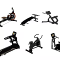 Top Home Gym Fitness Equipment With Treadmill Rower Bench And Exercise Bike