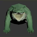 Crocodile Alligator Nile Crocodile carnivore reptile cold-blooded animal reptile 3d model