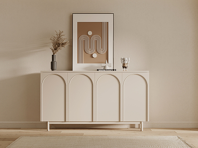 Modern Sideboard Decorative Cabinet model