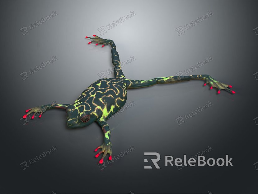 Frog Frog Frog Poison Frog Game Frog Reptile Cold Blooded Animal Reptile Reptile model