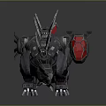 Modern Mechanical Dinosaur Machine Dinosaur Mechanical Monster Machine Monster 3d model