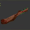 Scepter Ancient Scepter Cane Ancient Scepter Magic Scepter Metal Scepter Classical Scepter Magic Scepter 3d model