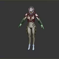 Sci-Fi Armor Alien Armor Sci-Fi Armor High-Tech Armor Futuristic Armor Alien Warrior Armor 3d model