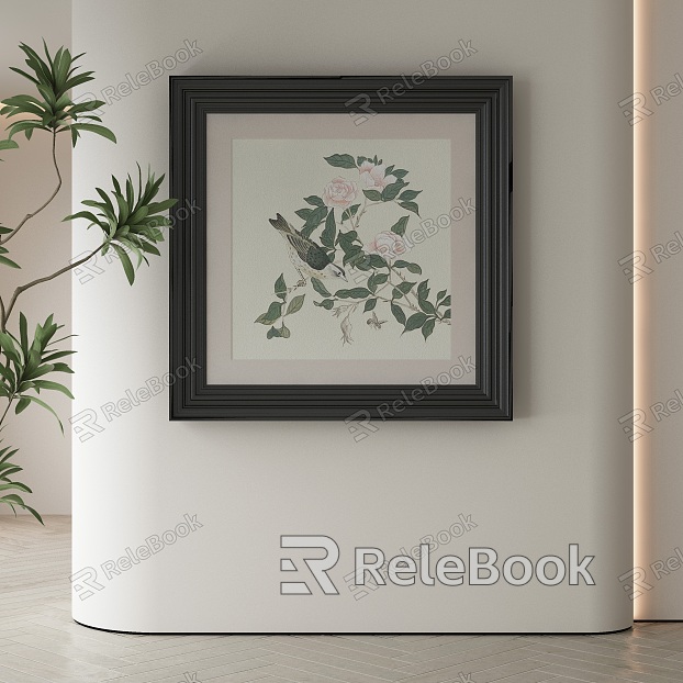 New Chinese Decorative Painting model