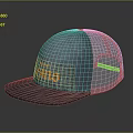 Blue And Gray Trucker Hat With Official HEARTS Logo And Mesh Back Design