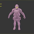 Sci-Fi Armor Alien Armor Sci-Fi Armor High-Tech Armor Futuristic Armor Alien Warrior Armor 3d model
