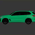 Green Sporty SUV With Panoramic Sunroof And Black Alloy Wheels
