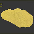 Natural Stone With Rough Surface Texture And Beige Brown Natural Patterns