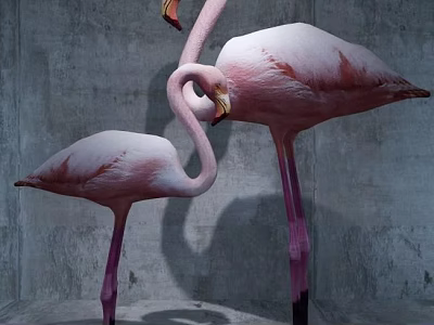 Flamingo 3d model