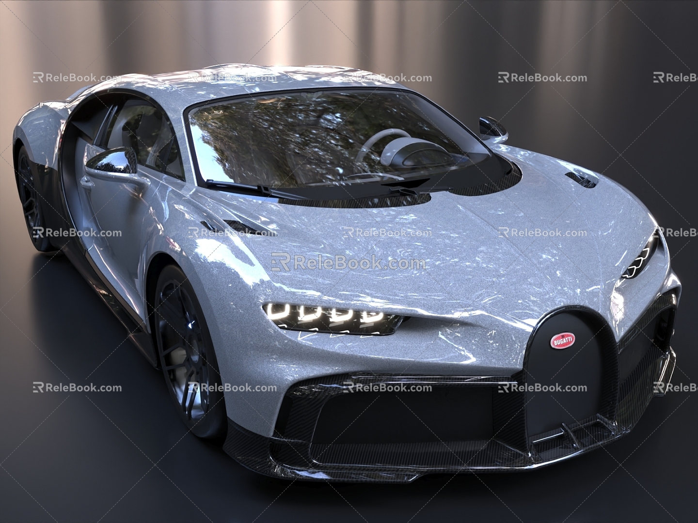 Bugatti Super Run Bugatti sports car Car 3d model