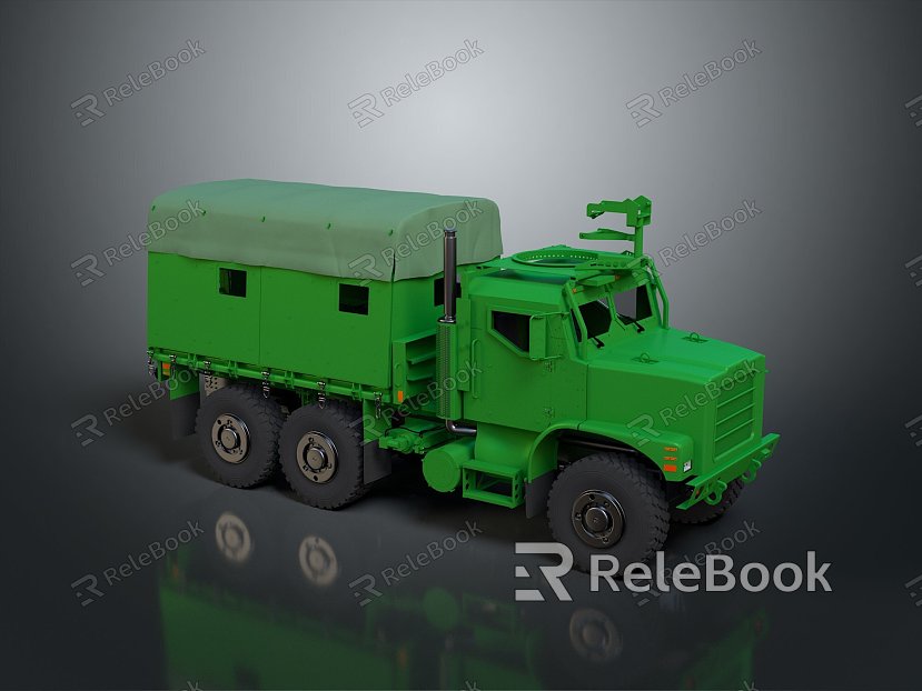 Military Truck Military Transporter Military Transporter Armed Transporter Armored Transporter model