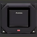 Pioneer Black Computer External Peripheral Device With USB Ports And Classic Design