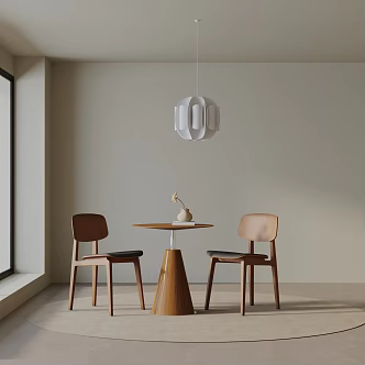 Modern table combination 3d model