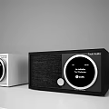 Modern audio sound combination 3d model