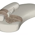 Multiplayer Sofa 3d model