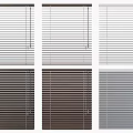 Modern venetian blinds venetian blinds 3d model